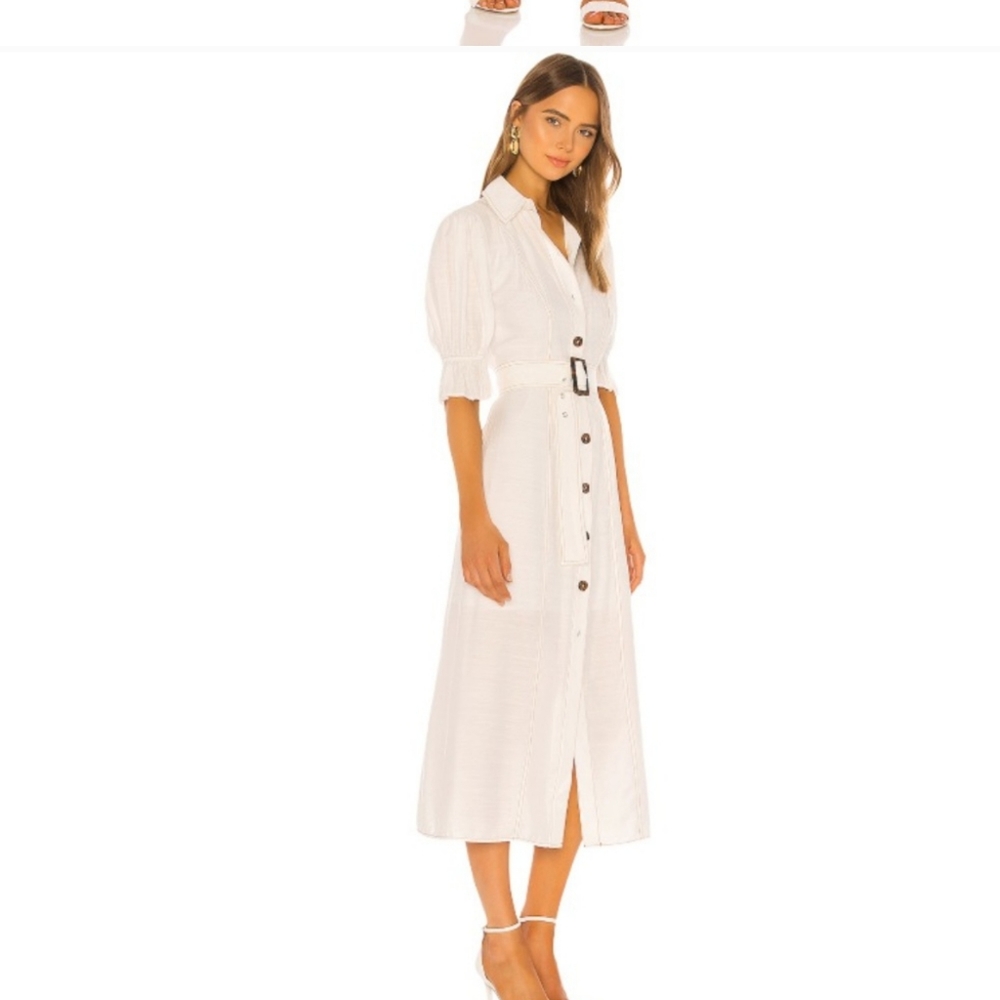 C/meo Collective Early On Dress Ivory Size Small